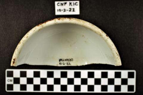 Improved Whiteware Bowl - Interior and Rim